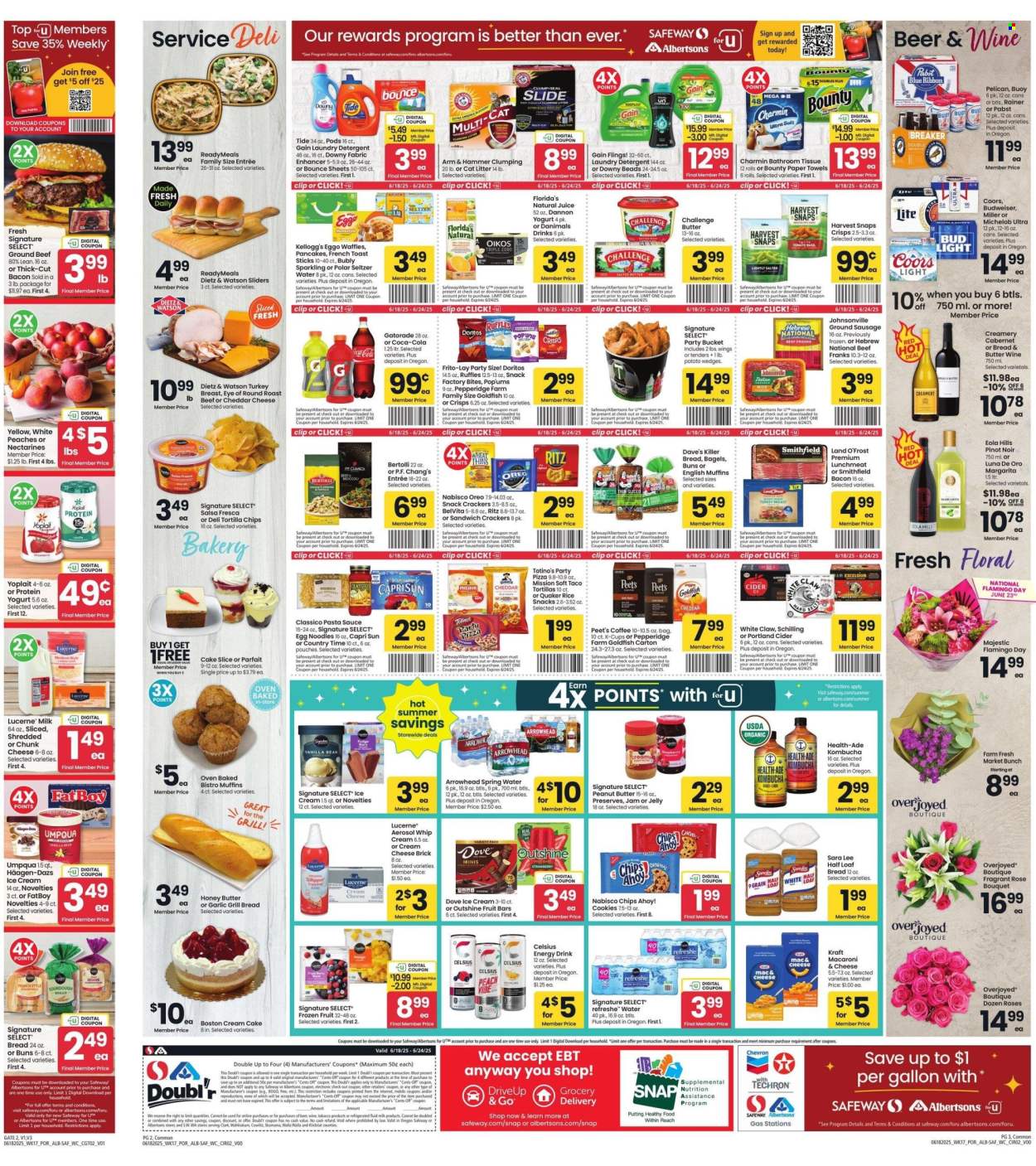 Albertsons ad - 06/18/2025 - 06/24/2025. Page 4