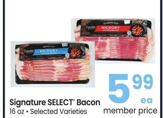 Signature SELECT® Bacon - 16 oz • Selected Varieties