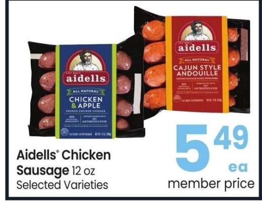 Aidells® Chicken Sausage - 12 oz Selected Varieties