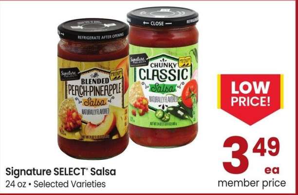 Signature SELECT® Salsa - 24 oz • Selected Varieties
