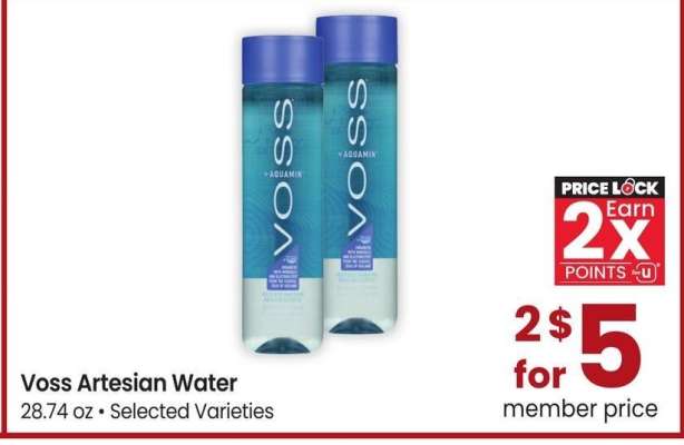 Voss Artesian Water - 28.74 oz • Selected Varieties