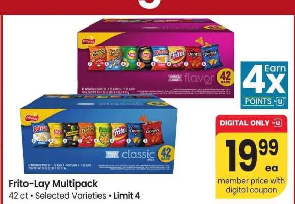 Frito-Lay Multipack - 42 ct • Selected Varieties