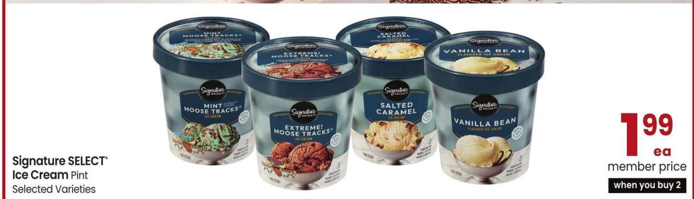 Signature SELECT® Ice Cream - Pint Selected Varieties