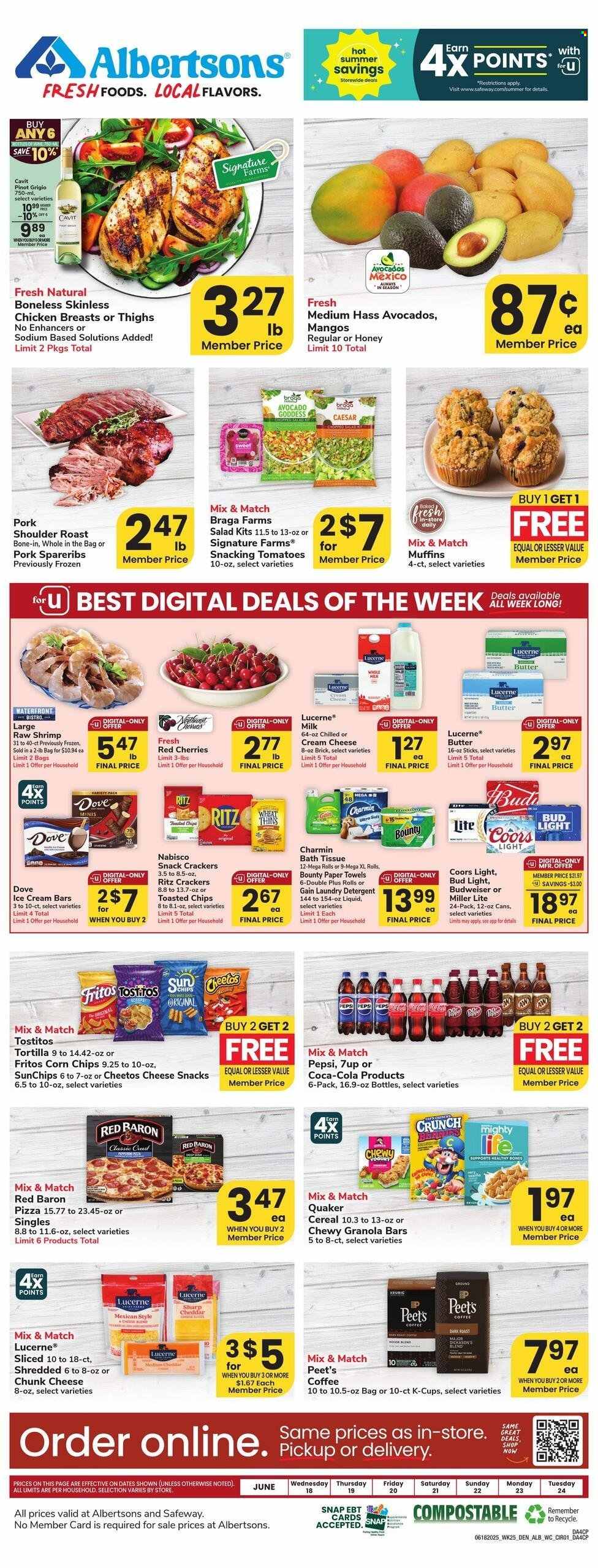 Albertsons ad - 06/18/2025 - 06/24/2025. Page 1
