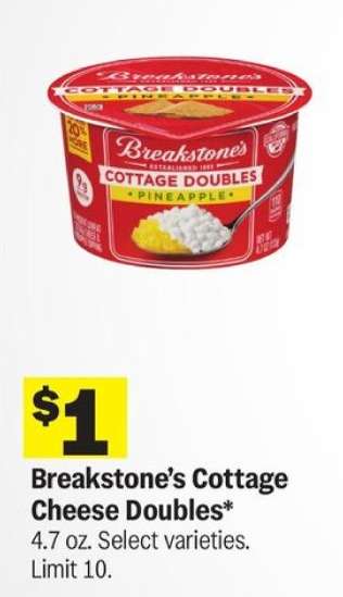 Breakstone's Cottage Cheese Doubles*