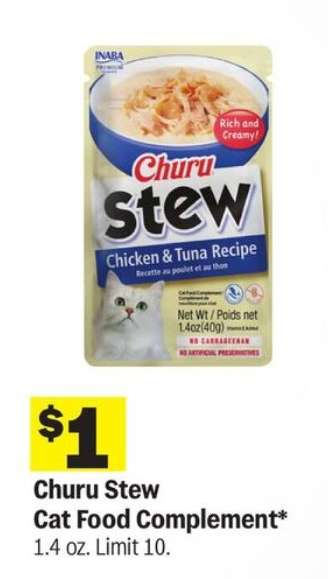 Churu Stew Cat Food Complement