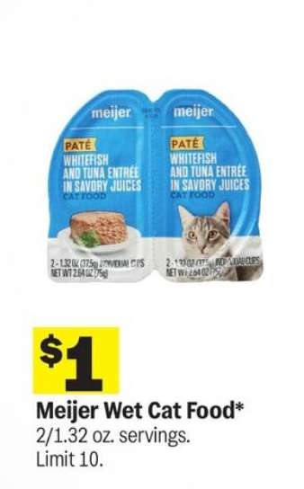 Meijer Wet Cat Food*