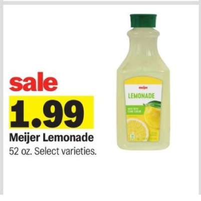 Meijer Lemonade
