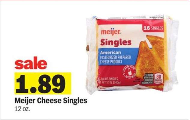 Meijer Cheese Singles