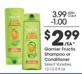 Garnier Fructis Shampoo or Conditioner