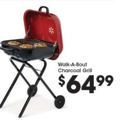 Walk-A-Bout Charcoal Grill