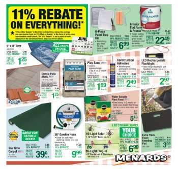 Menards Flyer - 06/19/2025 - 06/29/2025.
