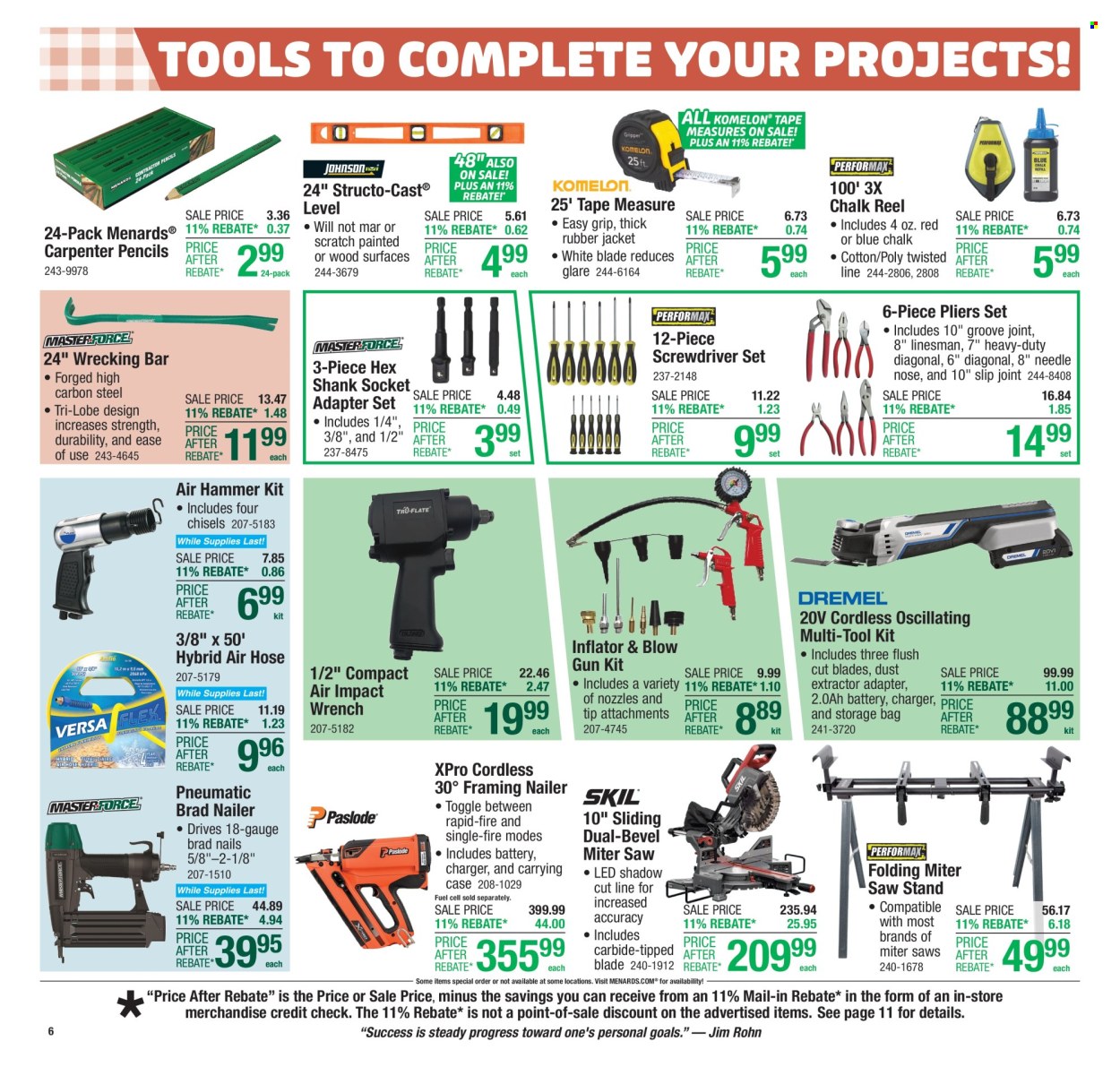 Menards ad - 06/19/2025 - 06/29/2025. Page 12