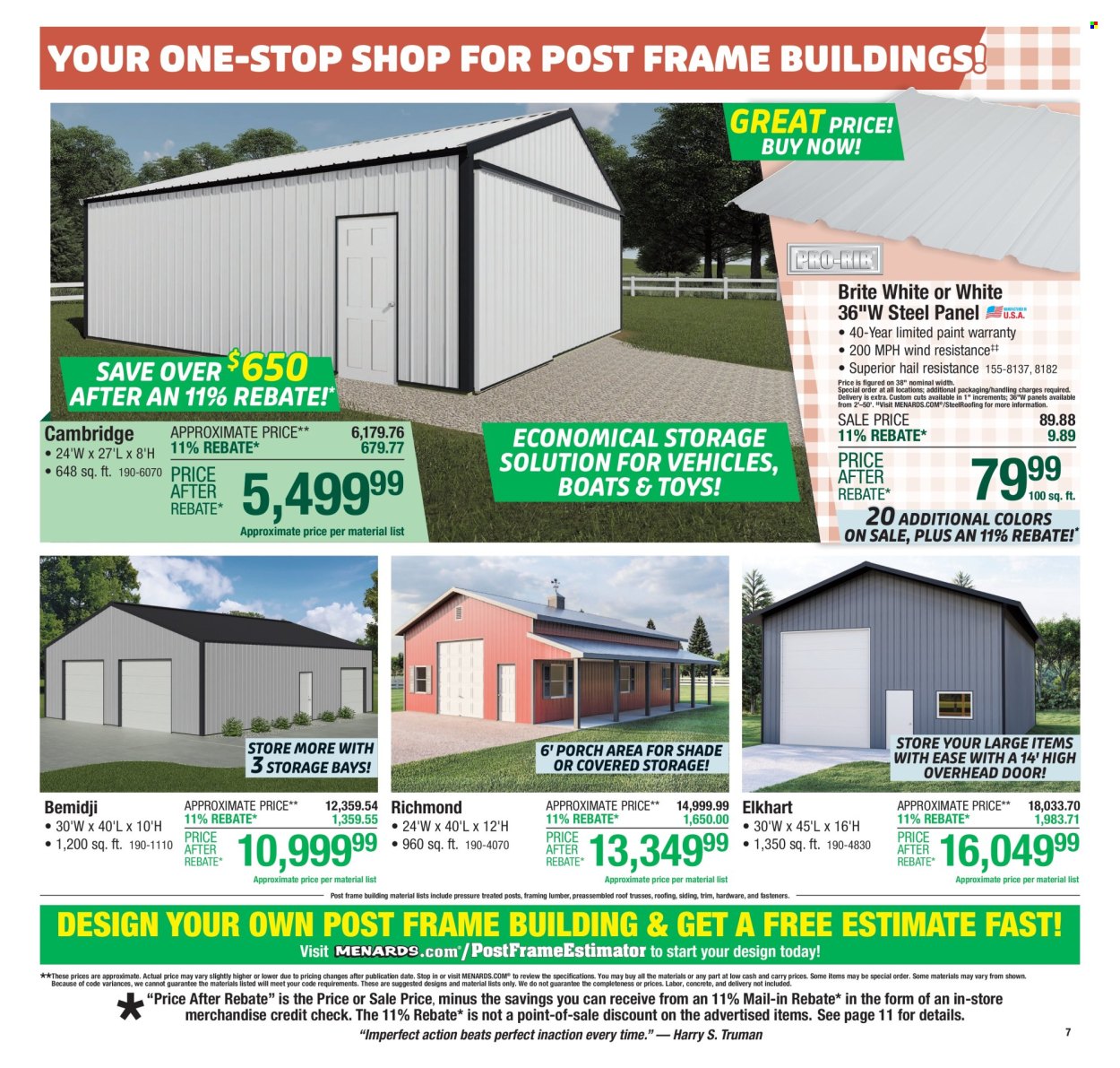 Menards ad - 06/19/2025 - 06/29/2025. Page 13