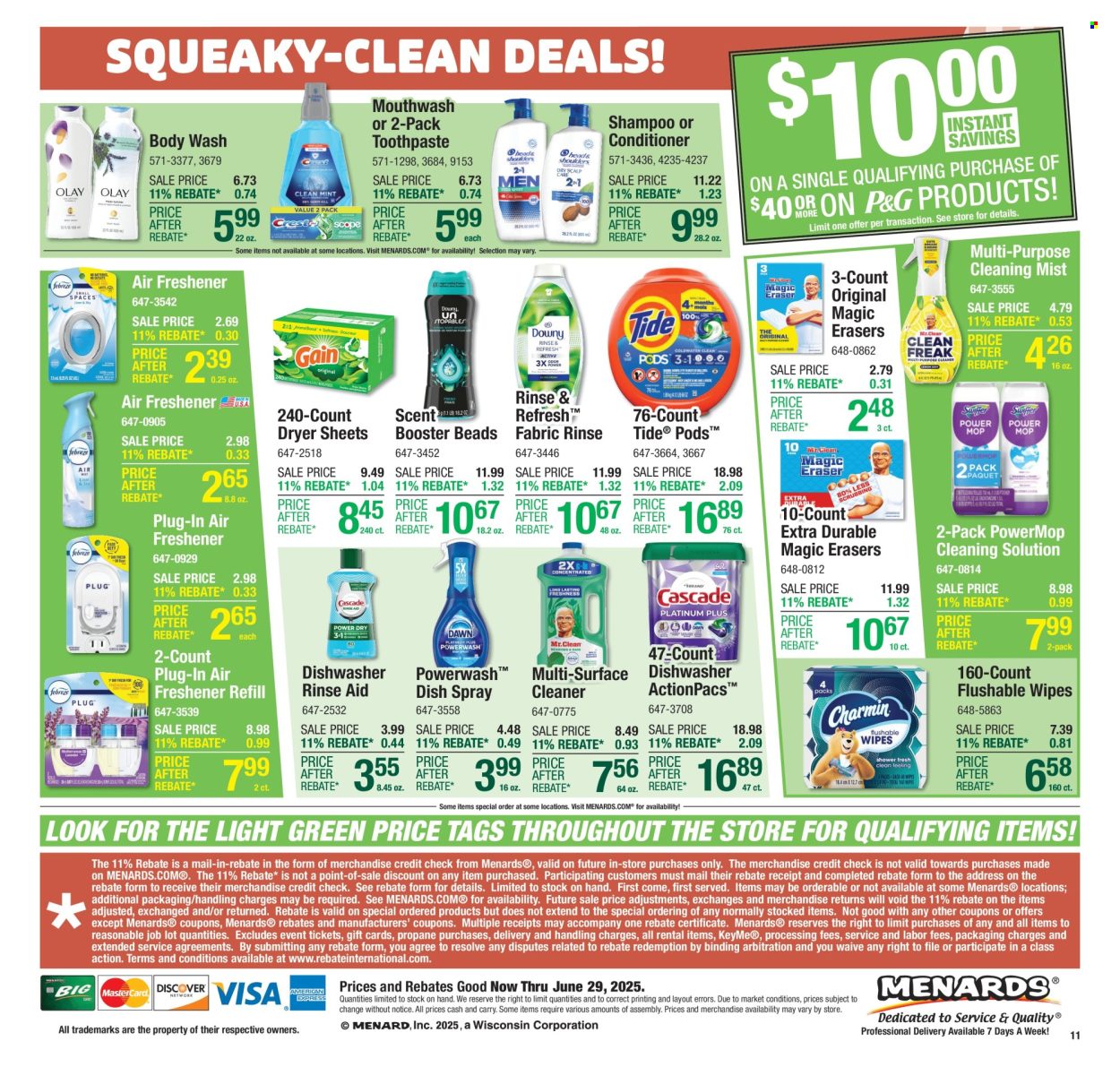 Menards ad - 06/19/2025 - 06/29/2025. Page 23