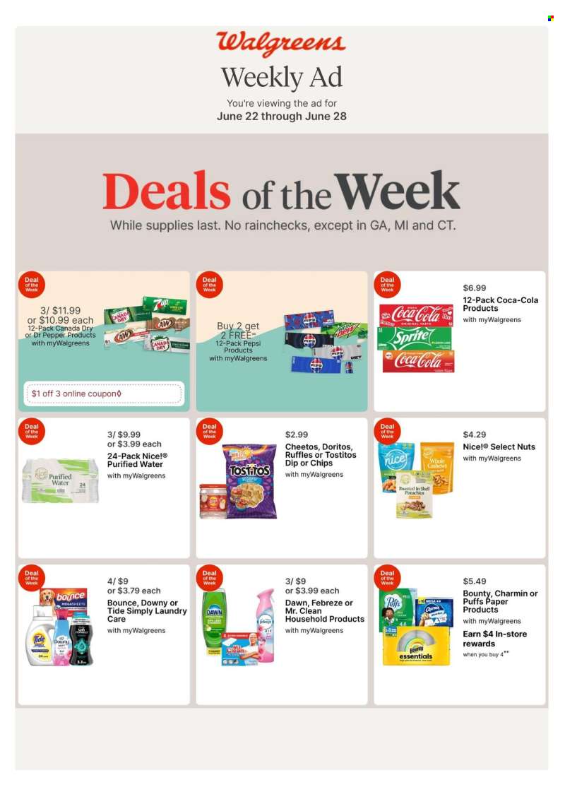 Walgreens Flyer - 06/22/2025 - 06/28/2025.