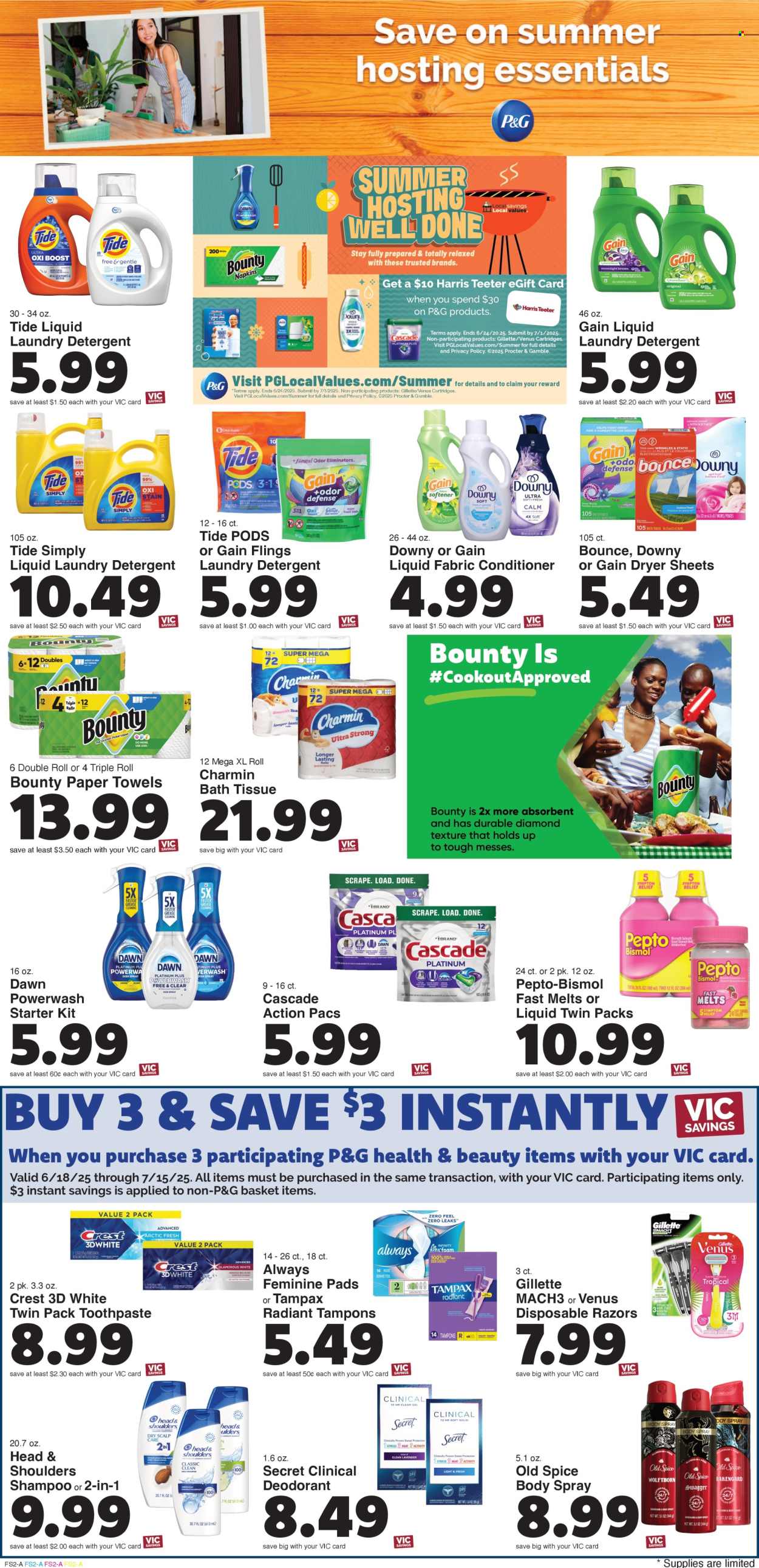 Harris Teeter ad - 06/18/2025 - 06/24/2025. Page 10