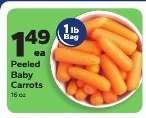 Peeled Baby Carrots
