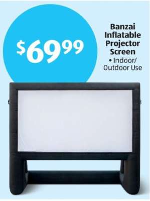 Banzai Inflatable Projector Screen