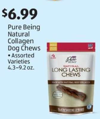 Pure Being Natural Collagen Dog Chews
