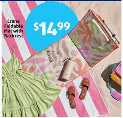 Crane Foldable Mat with Backrest