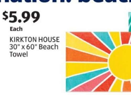 KIRKTON HOUSE Beach Towel