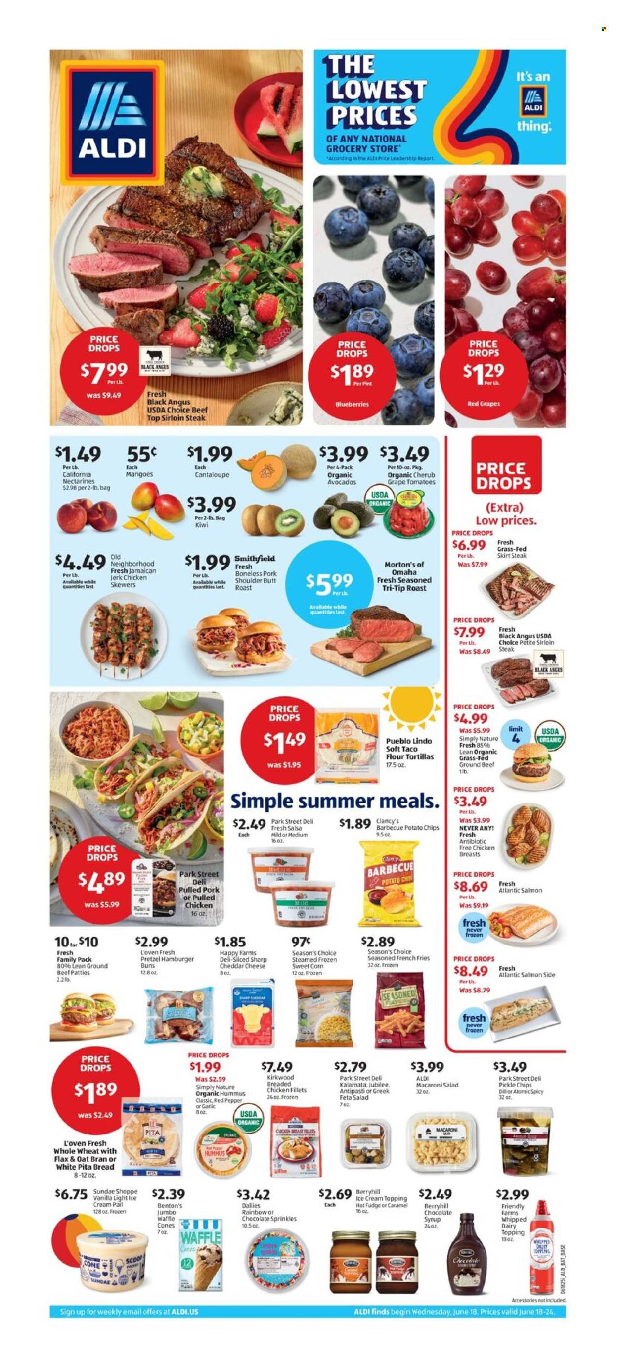 ALDI ad - 06/18/2025 - 06/24/2025. Page 1