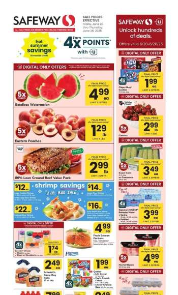 Safeway Flyer - 06/20/2025 - 06/26/2025.