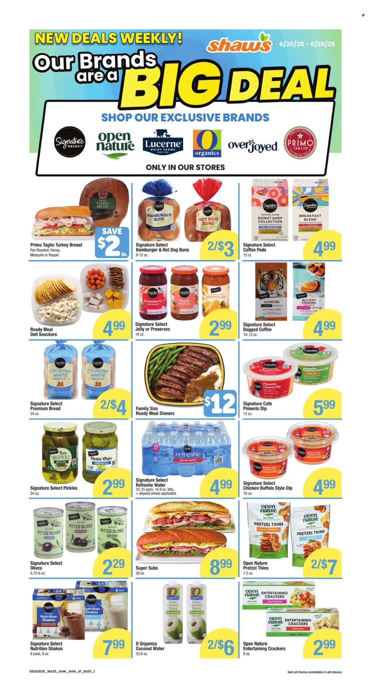 Shaw’s ad - 06/20/2025 - 06/26/2025. Page 1