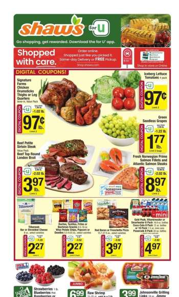 Shaw’s Flyer - 06/20/2025 - 06/26/2025.