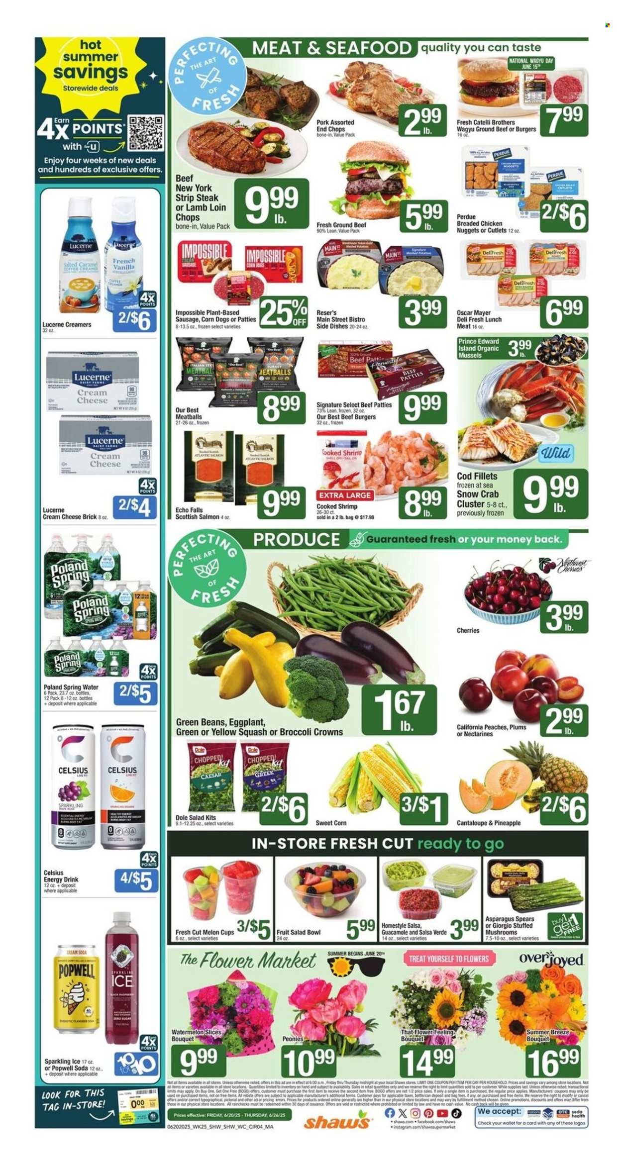 Shaw’s ad - 06/20/2025 - 06/26/2025. Page 4