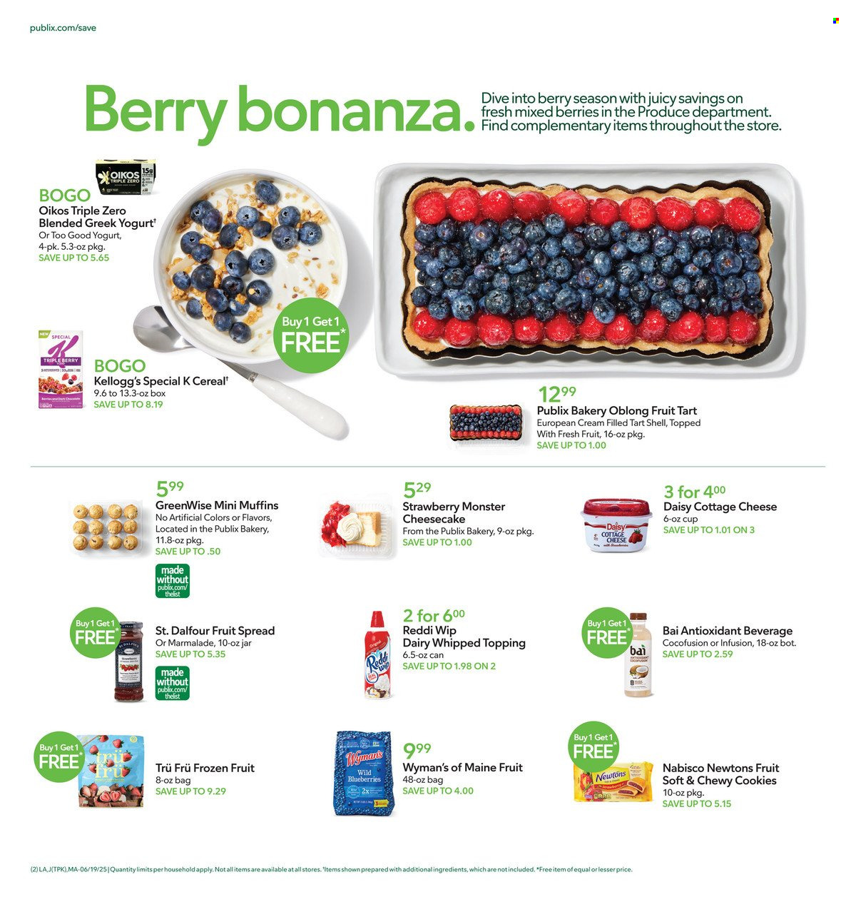 Publix ad - 06/19/2025 - 06/25/2025. Page 2