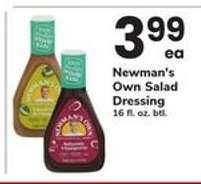 Newman's Own Salad Dressing