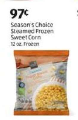 Season's Choice Steamed Frozen Sweet Corn