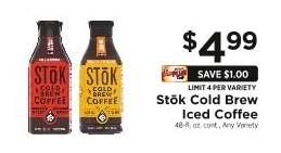 STōK Cold Brew Iced Coffee