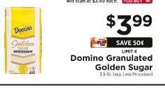 Domino Granulated Golden Sugar