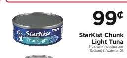Starkist Chunk Light Tuna