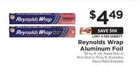 Reynolds Wrap Aluminum Foil