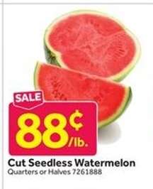 Cut Seedless Watermelon