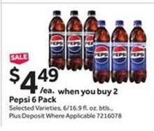 Pepsi 6 Pack