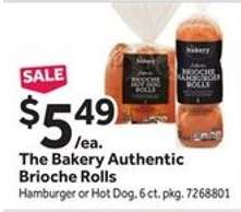 The Bakery Authentic Brioche Rolls