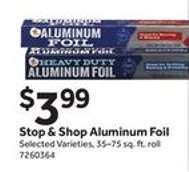 Stop & Shop Aluminum Foil