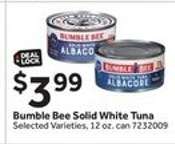 Bumble Bee Solid White Tuna