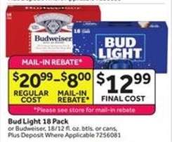 Bud Light 18 Pack