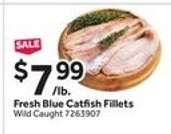 Fresh Blue Catfish Fillets