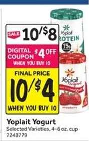 Yoplait Yogurt
