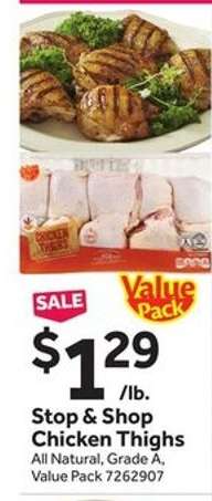 Stop & Shop Chicken Thighs