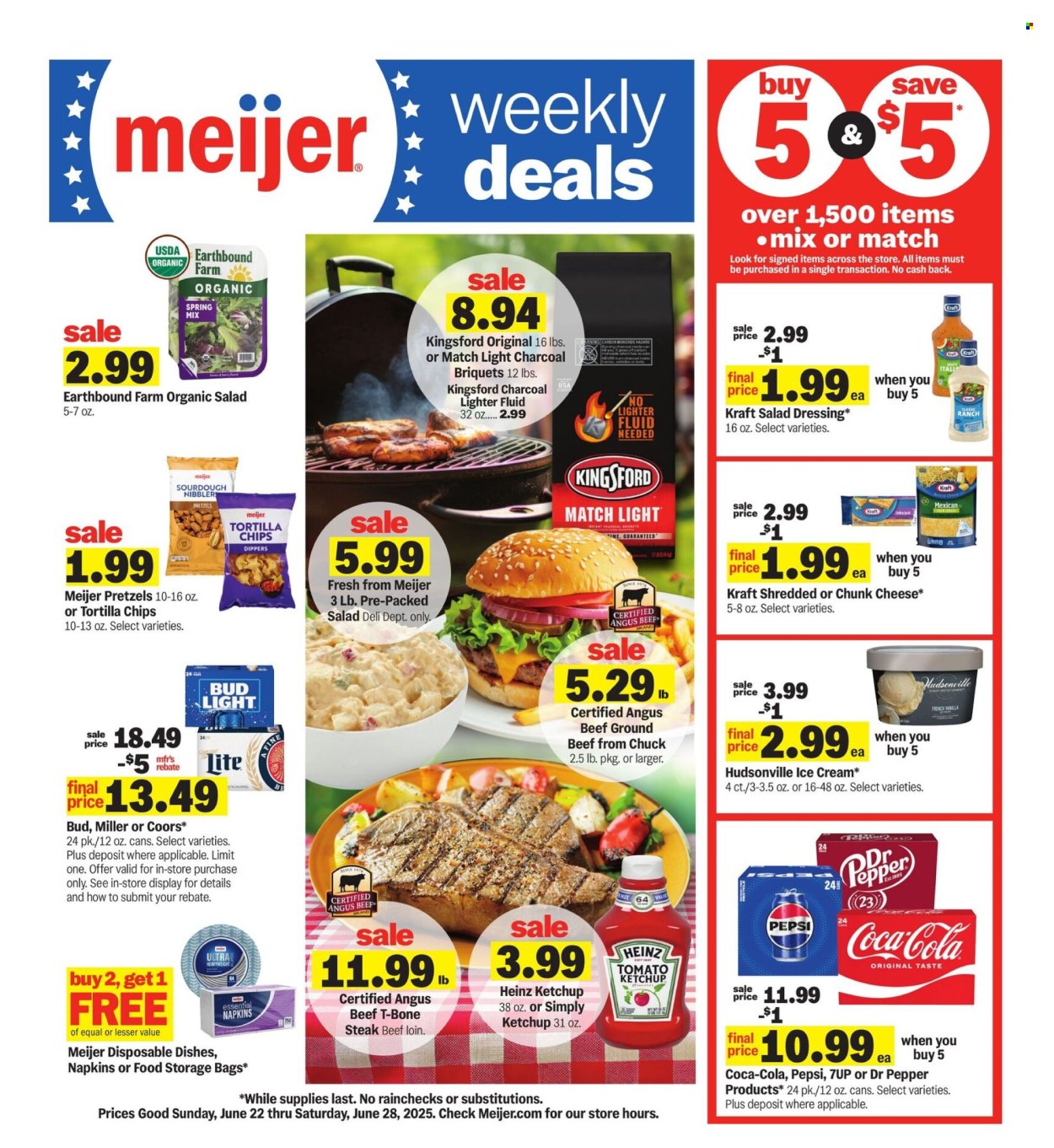 Meijer ad - 06/22/2025 - 06/28/2025. Page 1