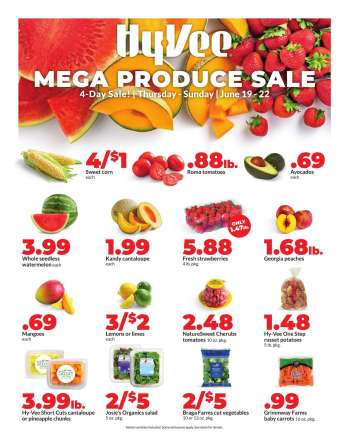 Hy-Vee Flyer - 06/19/2025 - 06/22/2025.