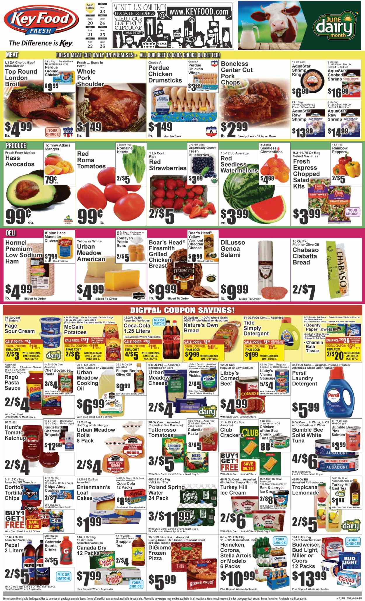 Key Food ad - 06/20/2025 - 06/26/2025. Page 1
